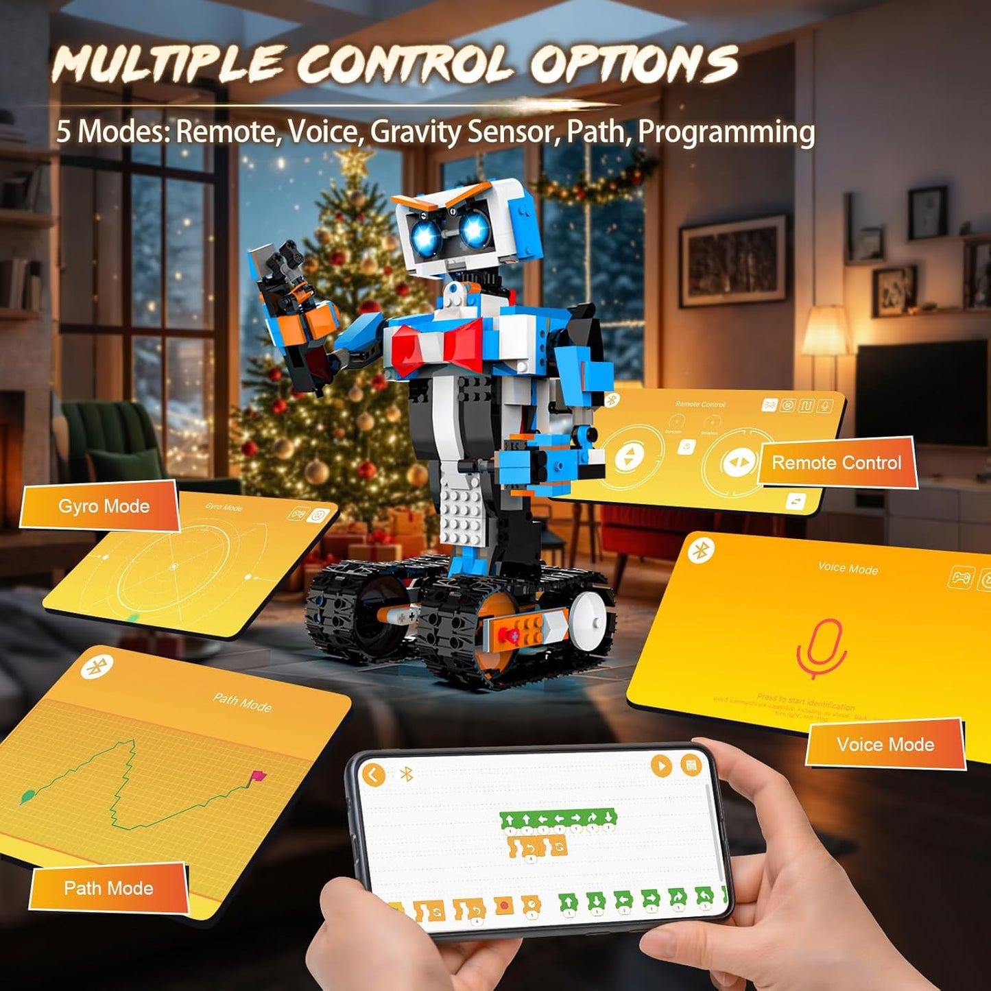 Momspeace STEM Robotics Kit: Build, Code & Play!