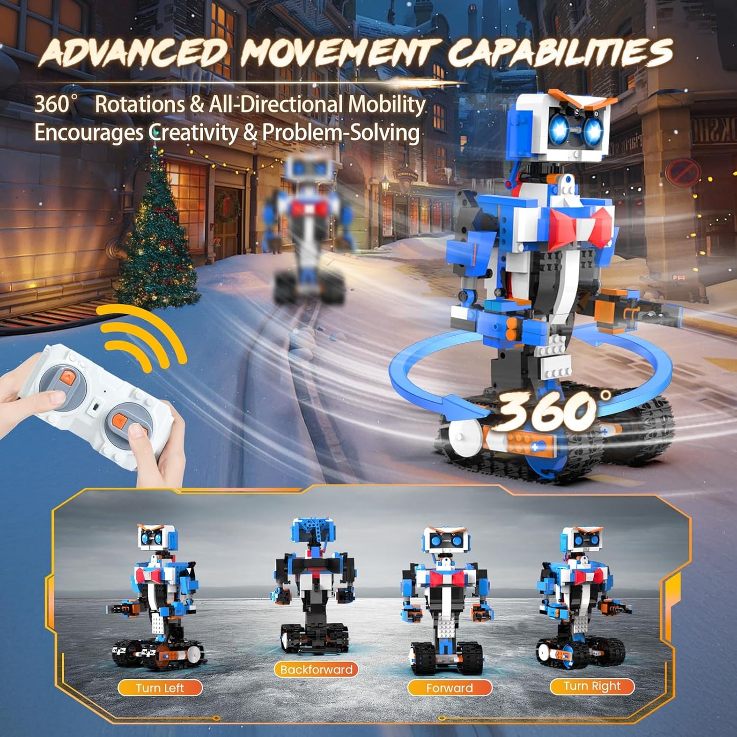 Momspeace STEM Robotics Kit: Build, Code & Play!